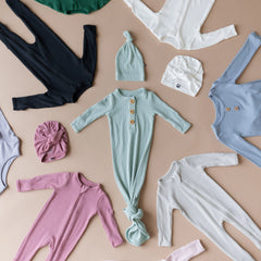 Ribbed Headwrap in Cloud
