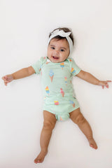 Bodysuit in Mint Ice Cream
