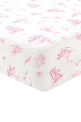 Twin Sheet in Toile Ballet