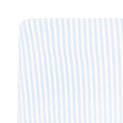 Mini Crib Sheet in Small Mist Stripe