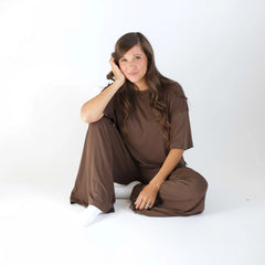 Women's Short Sleeve Tee in Espresso